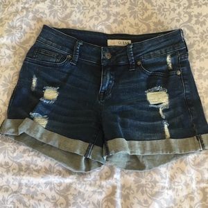 Guess jean shorts. Size 27